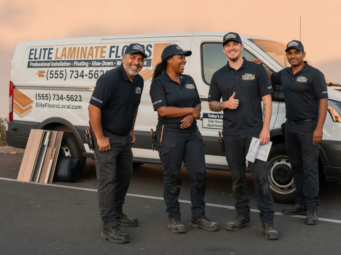 Laminate flooring installation company in Mcdade, TX